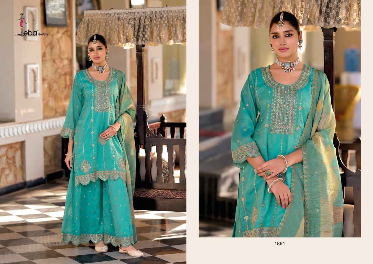 Eba Lifestyle Diya Readymade Simar Dress Wholesale Rate ( 2 Pcs Catalog )