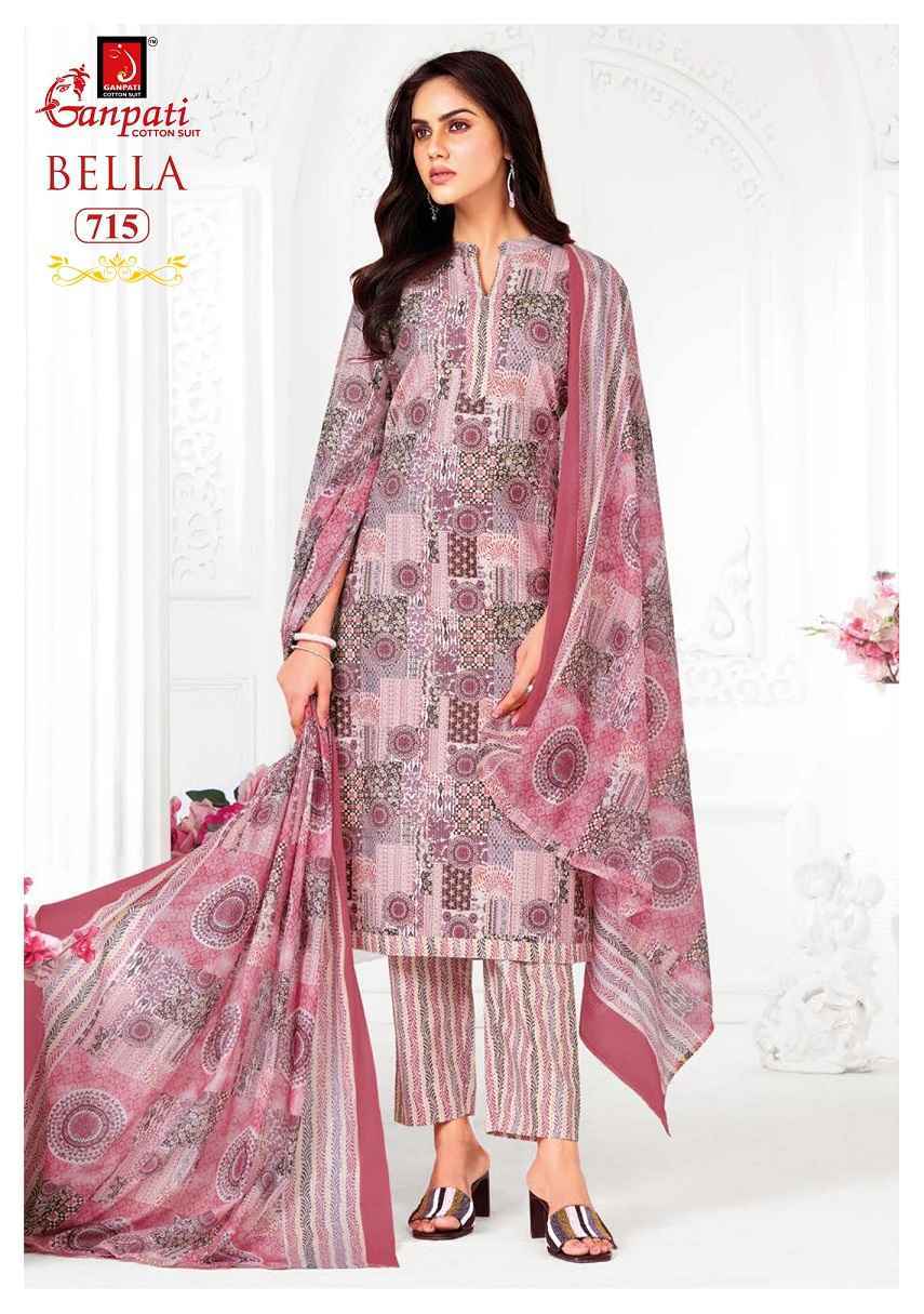 Ganpati Bella Patiyala Vol 7 Cotton Salwar Kameez Wholesale Rate ( 15 Pcs Catalog )