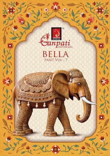 Ganpati Bella Patiyala Vol 7 Cotton Salwar Kameez Wholesale Rate ( 15 Pcs Catalog )