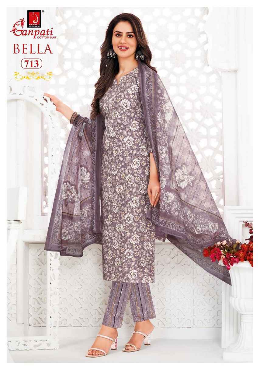 Ganpati Bella Patiyala Vol 7 Cotton Salwar Kameez Wholesale Rate ( 15 Pcs Catalog )