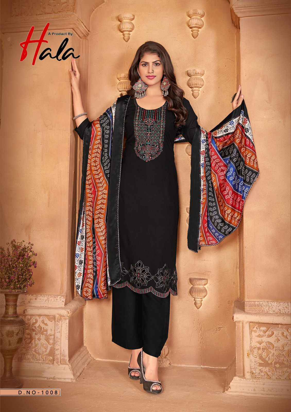 Hala Nigaar New Edition Rayon Salwar Kameez Wholesale Rate ( 8 Pcs Catalog )