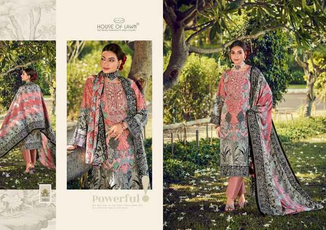 House Of Lawn Malhar Vol 2 Cotton Salwar Kameez Wholesale Rate ( 6 Pcs Catalog )