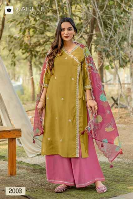 Kadlee Ranisa Viscose Kurti Combo Dress Wholesale Rate ( 6 Pcs Catalog )