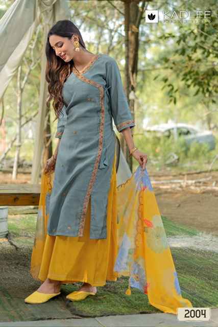 Kadlee Ranisa Viscose Kurti Combo Dress Wholesale Rate ( 6 Pcs Catalog )