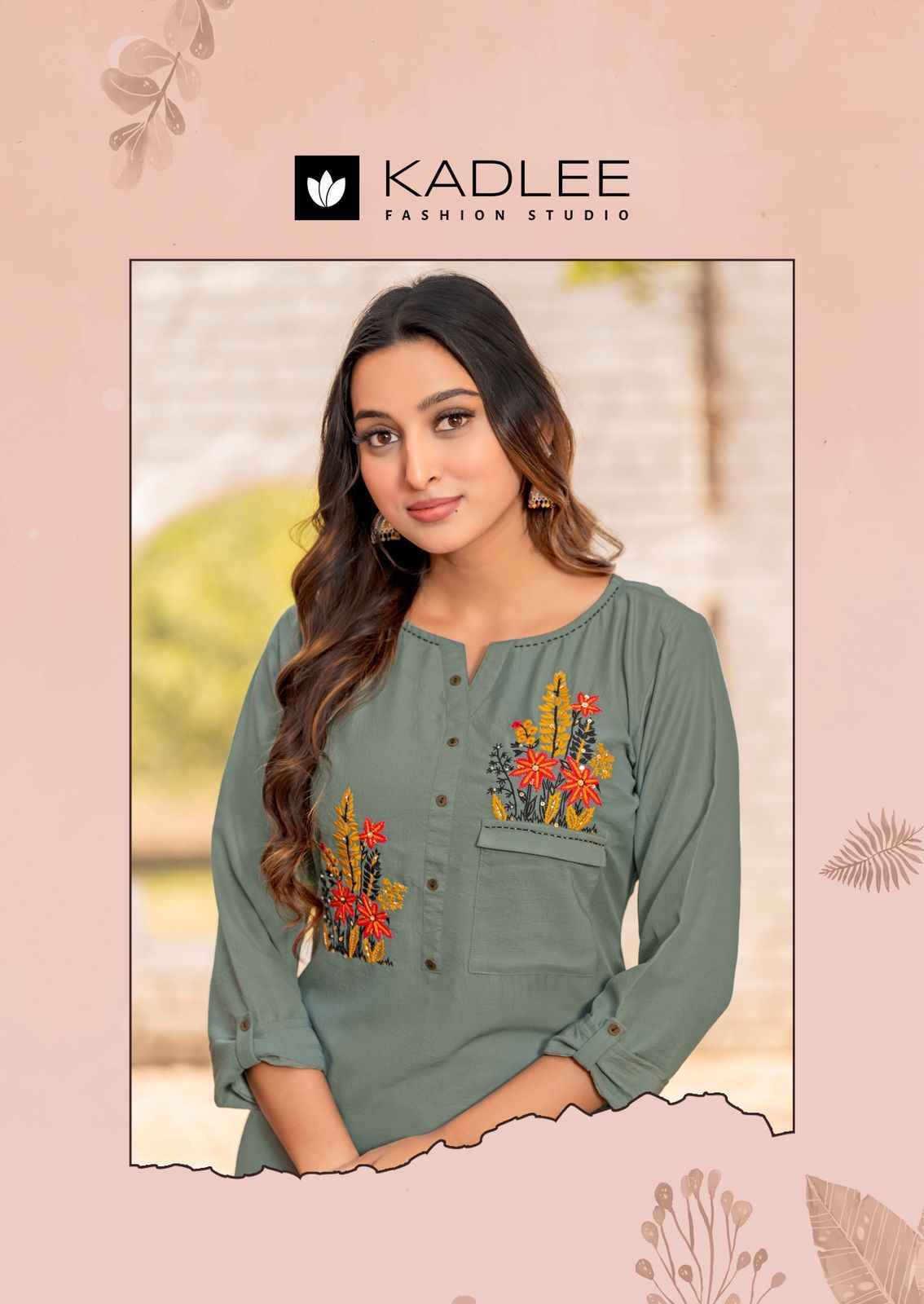 Kadlee Sumer Rayon Kurti Wholesale Rate ( 6 Pcs Catalog )