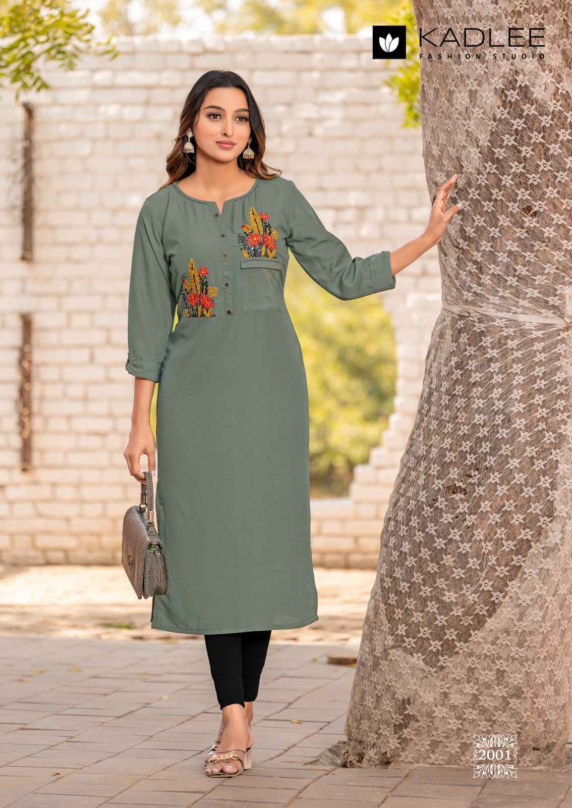 Kadlee Sumer Rayon Kurti Wholesale Rate ( 6 Pcs Catalog )