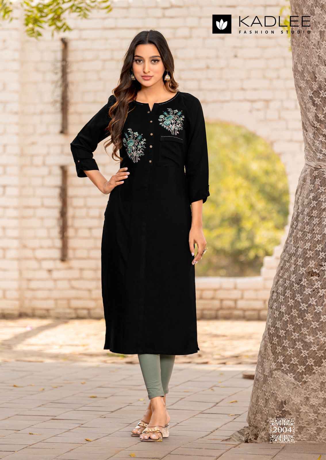 Kadlee Sumer Rayon Kurti Wholesale Rate ( 6 Pcs Catalog )