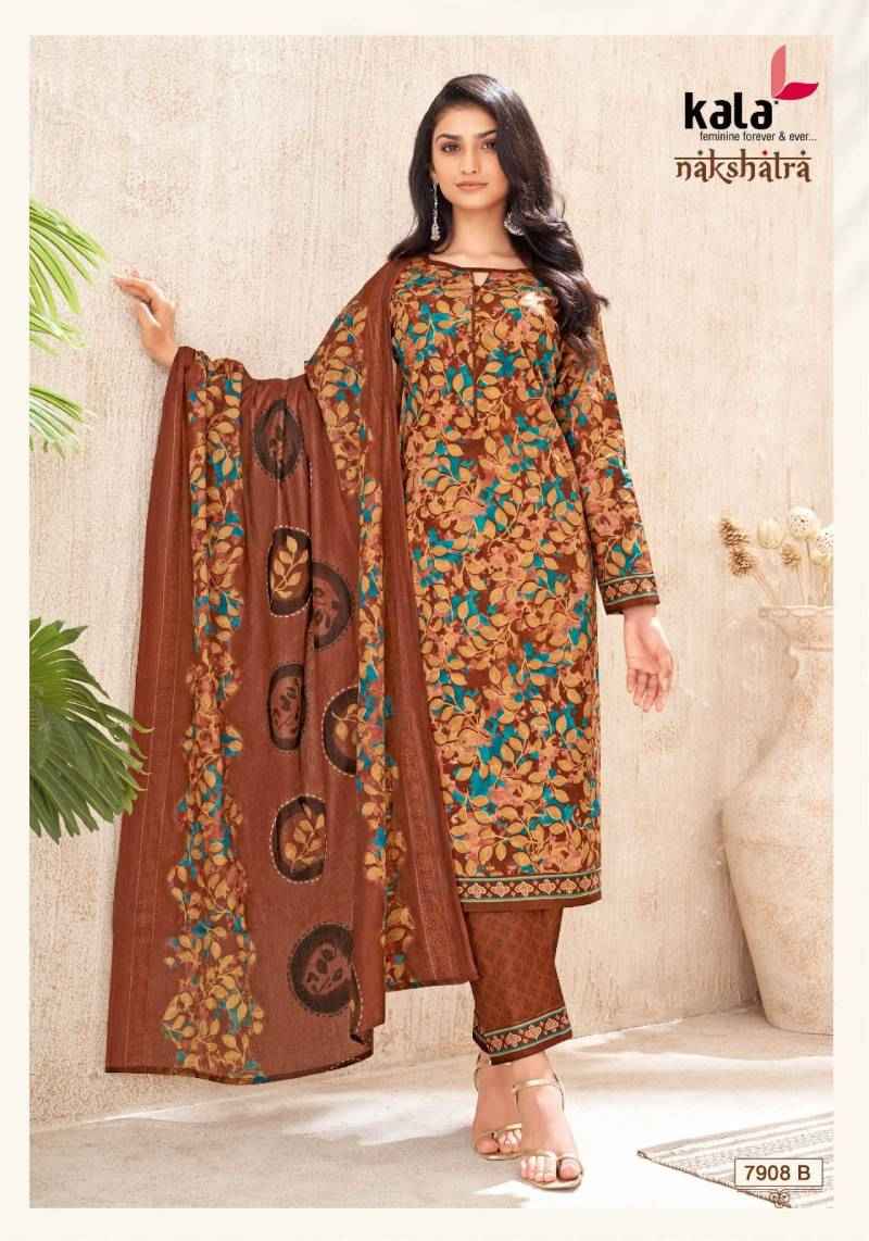 Kala Nakshatra Vol 4 Cotton Printed Dress Material Surat Market Wholesale ( 12 Pcs Catalogue )