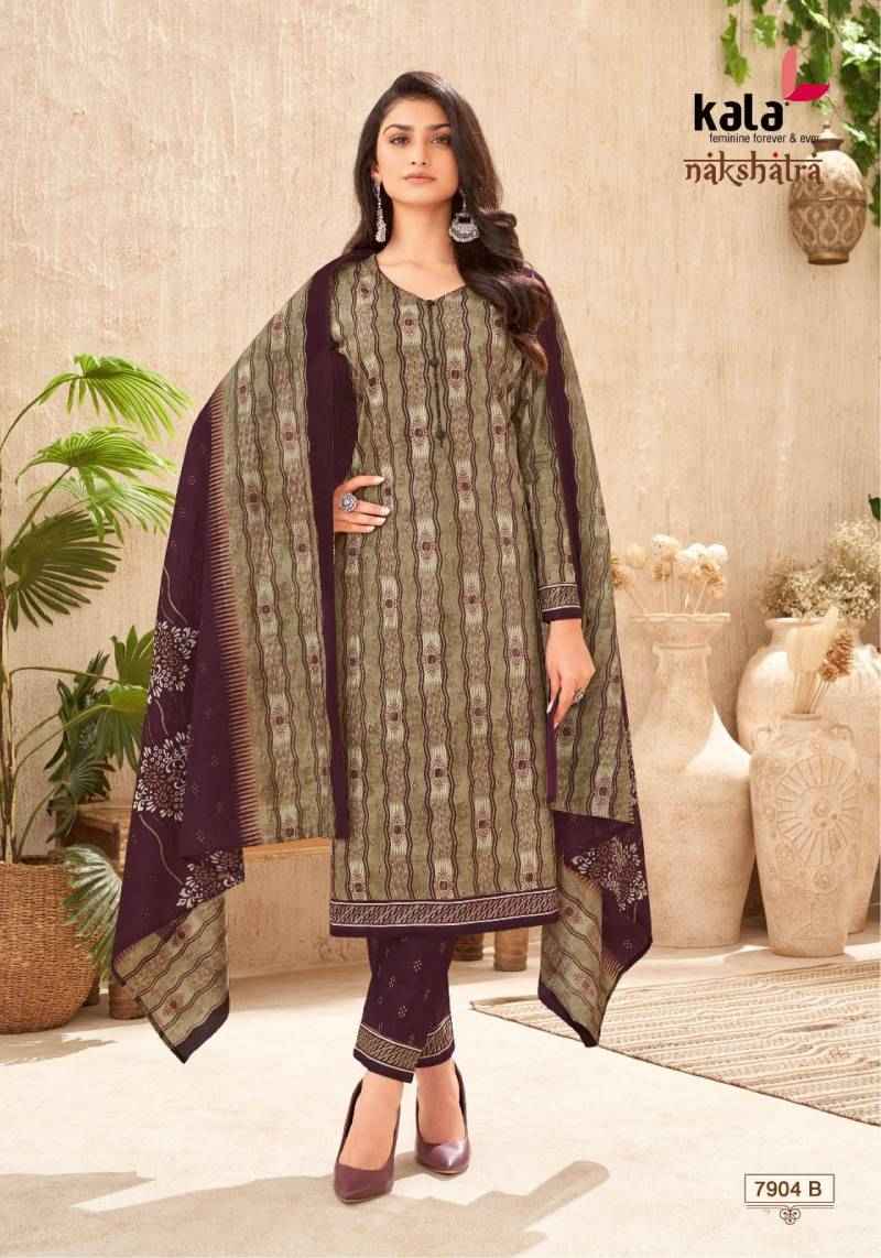 Kala Nakshatra Vol 4 Cotton Printed Dress Material Surat Market Wholesale ( 12 Pcs Catalogue )