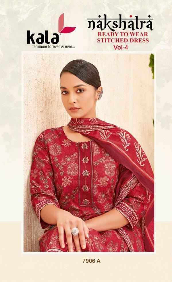 Kala Nakshatra Vol 4 Readymade Cotton Dress Wholesale Rate ( 12 Pcs Catalog )
