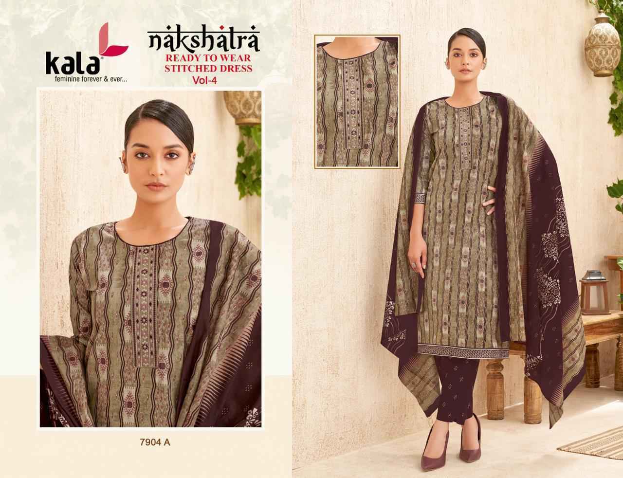 Kala Nakshatra Vol 4 Readymade Cotton Dress Wholesale Rate ( 12 Pcs Catalog )
