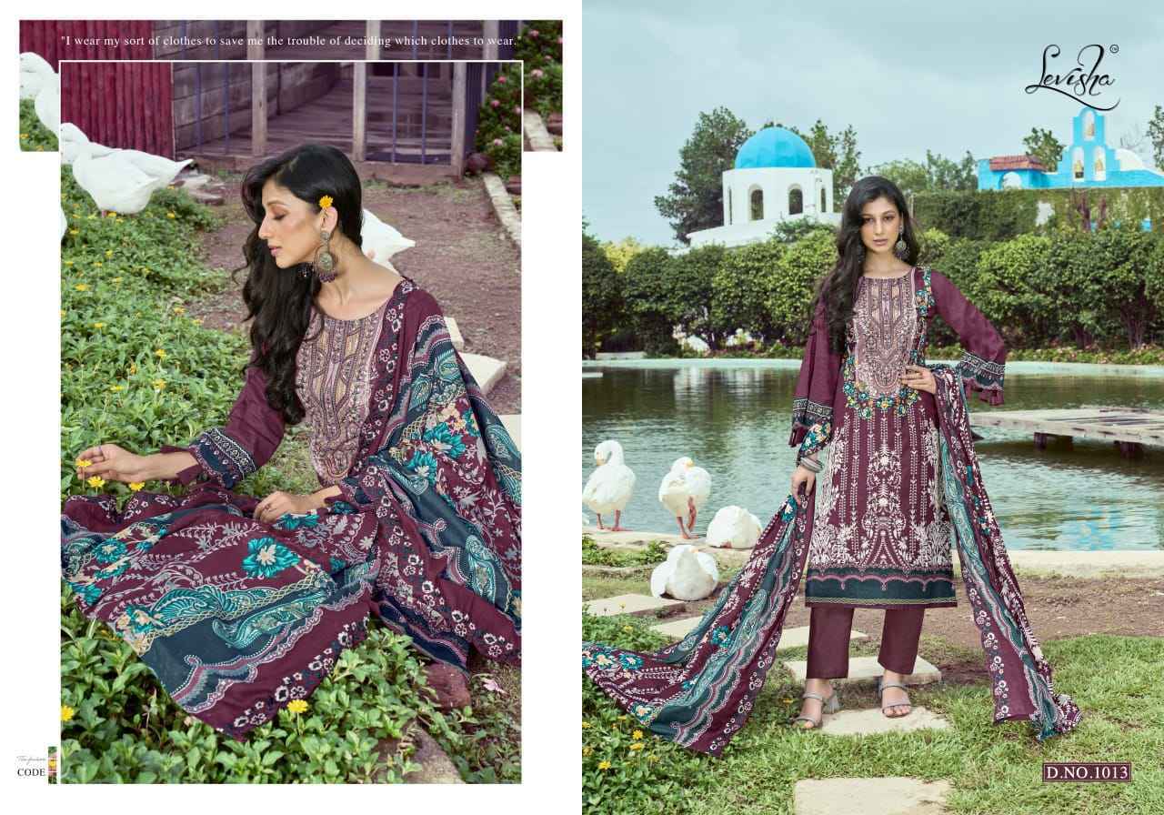 Levisha Mashakali Cotton Salwar Kameez Wholesale Rate ( 8 Pcs Catalog )