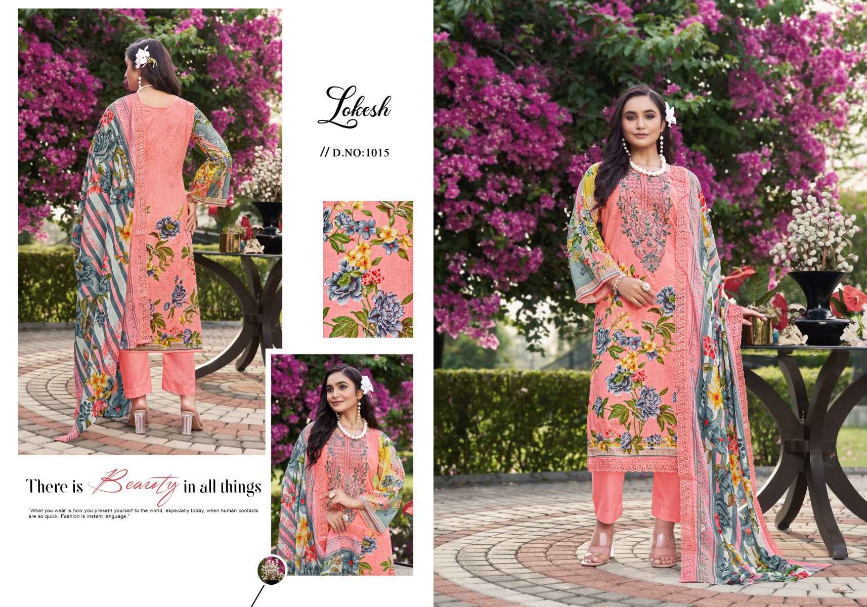 LEVISHA SHABNAM CEMRIC DRESS MATERIAL WHOLESALE PRICE ( 6 PCS CATALOG )