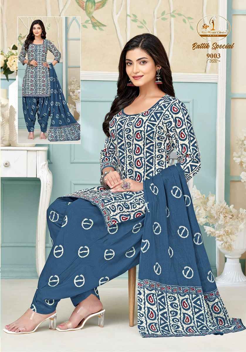 Miss World Batik Special Vol 9 Cotton Printed Dress Material Surat Wholesale ( 10 Pcs Catalogue )