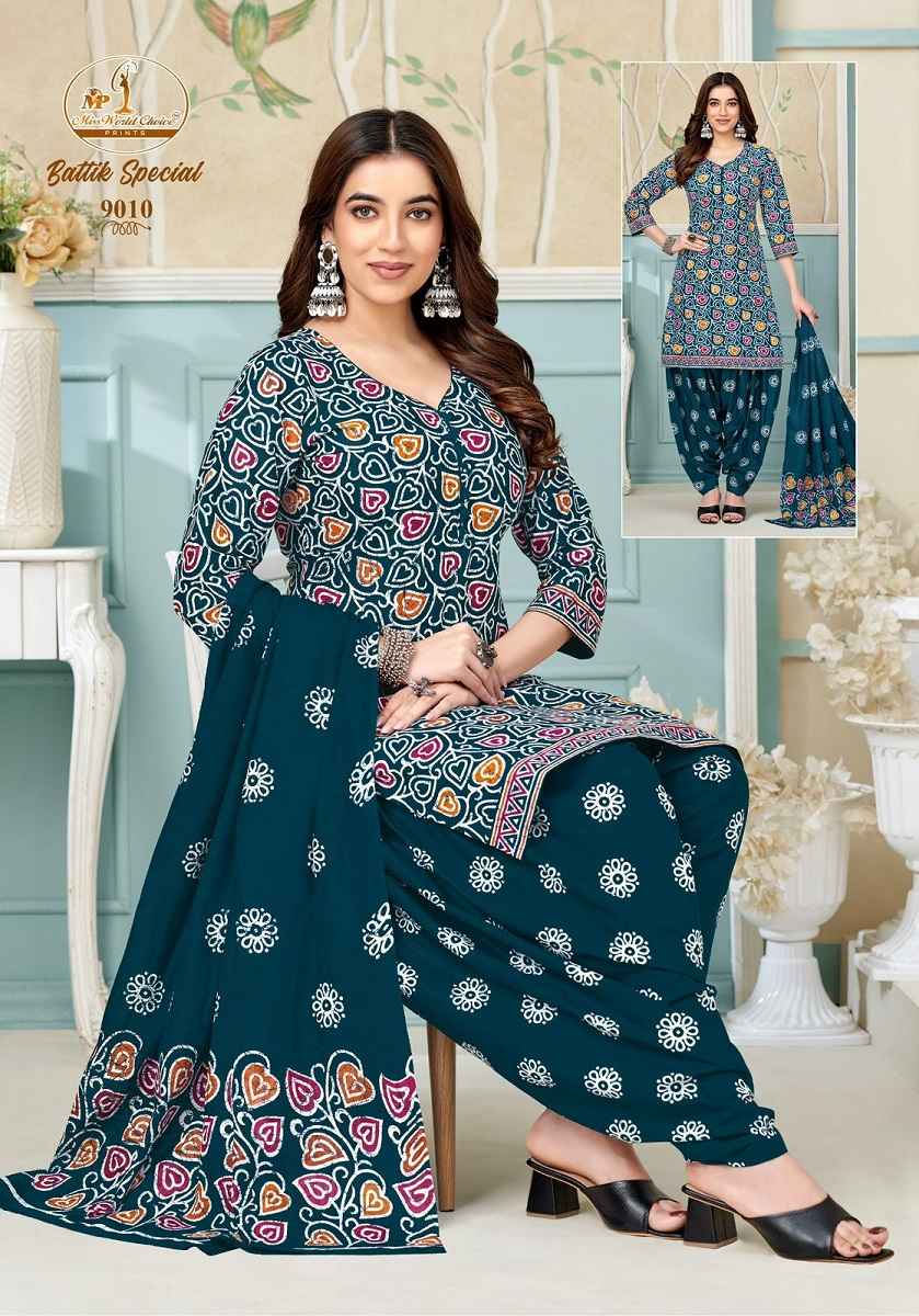 Miss World Batik Special Vol 9 Cotton Printed Dress Material Surat Wholesale ( 10 Pcs Catalogue )