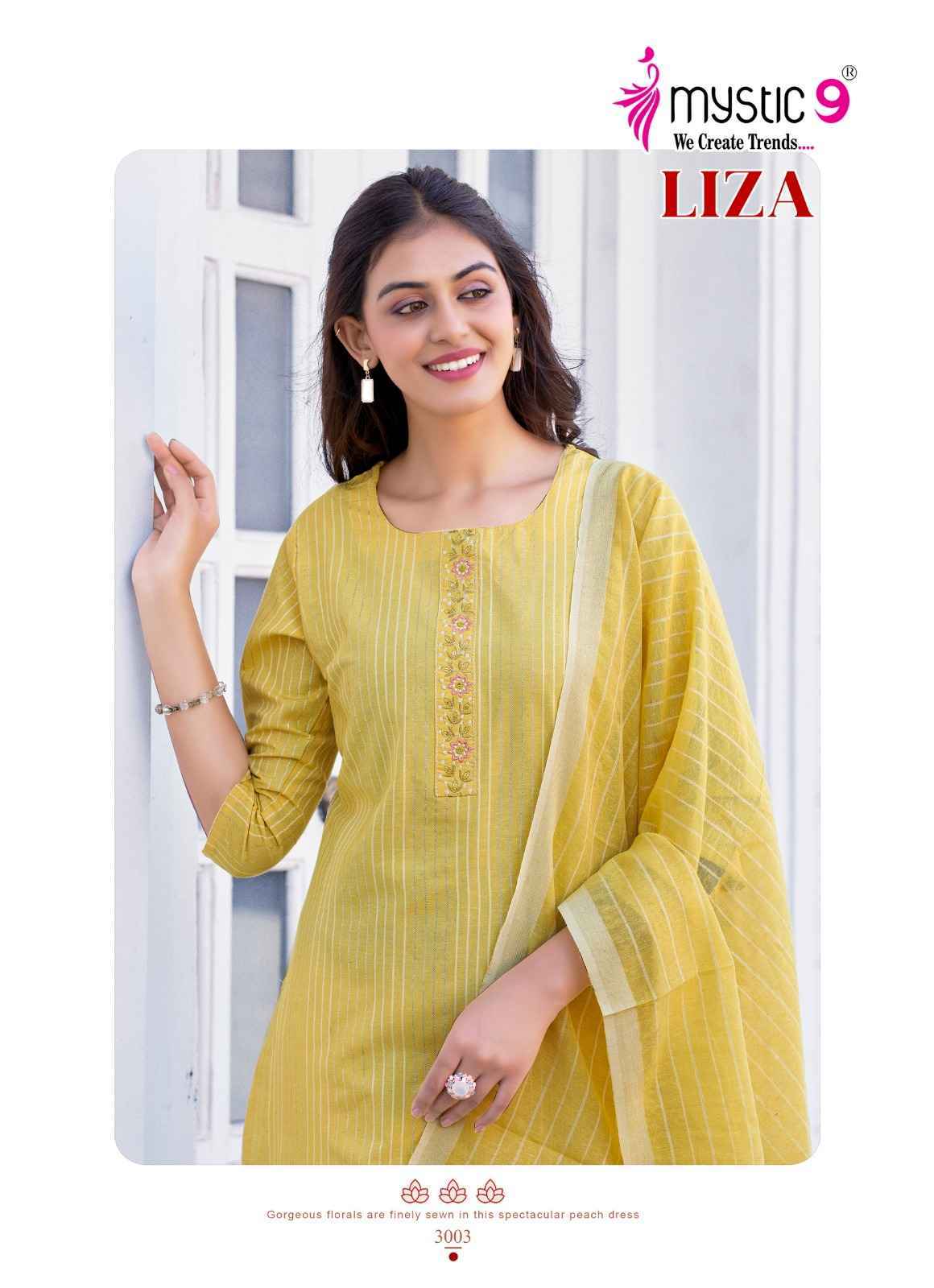 Mystic 9 Liza Vol 3 Cotton Kurti Combo Wholesale Rate ( 8 Pcs Catalog )