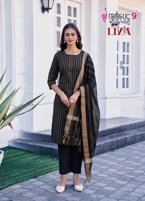 Mystic 9 Liza Vol 3 Cotton Kurti Combo Wholesale Rate ( 8 Pcs Catalog )