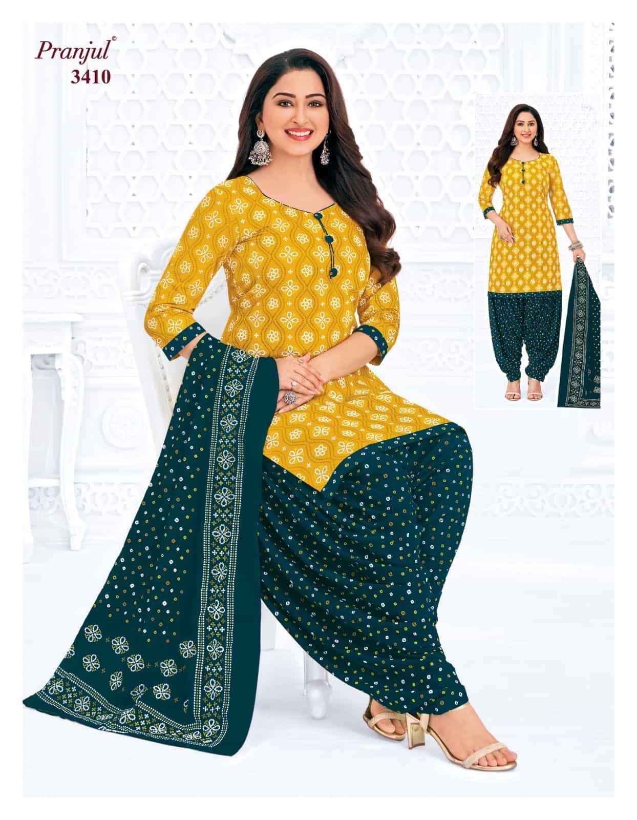 Pranjul Vol 34 pranjul dress material wholesale in surat ( 6 Pcs Catalog )