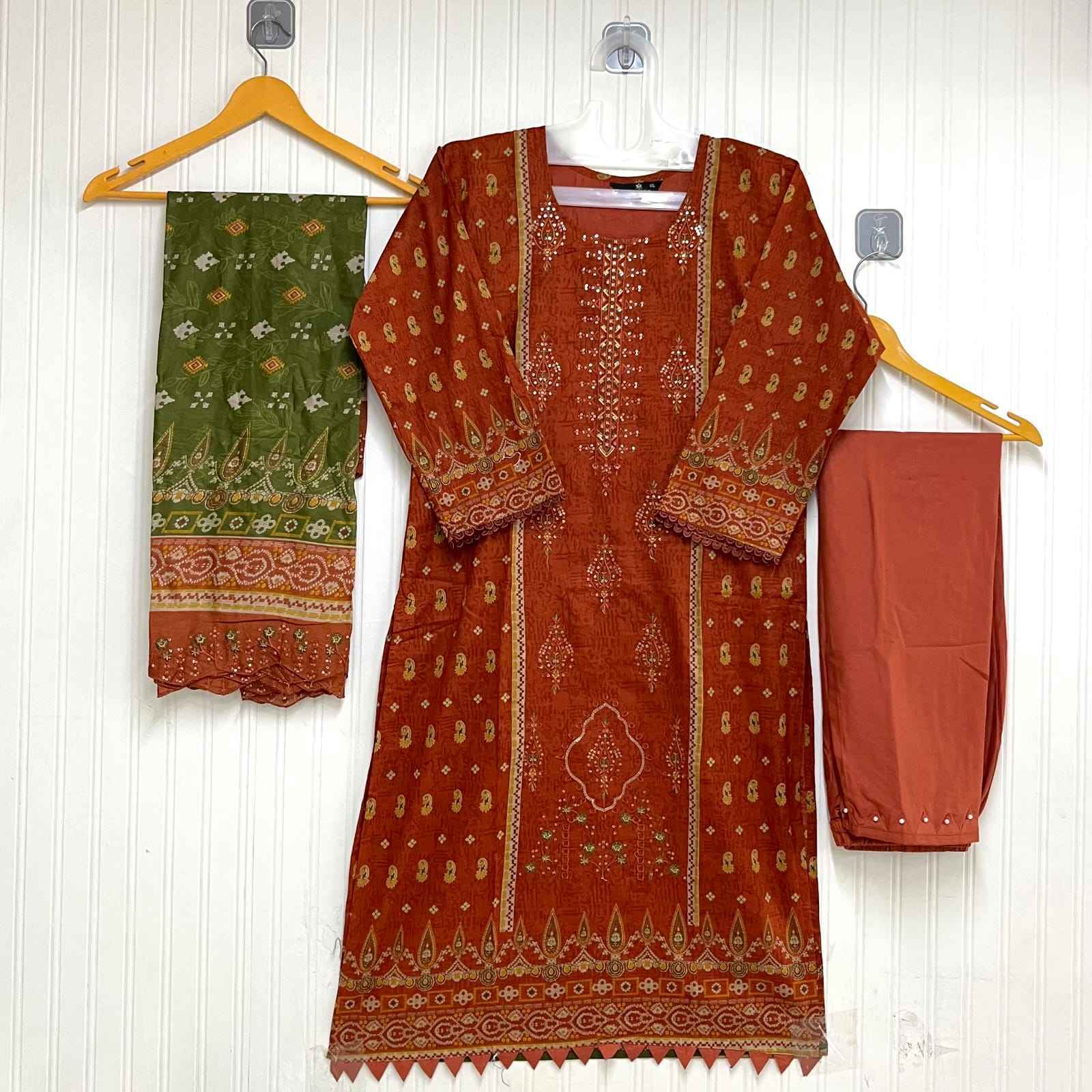 Shraddha Designer Bin Saeed Vol 15 Readymade Cotton Dress Wholesale Rate ( 6 pcs catalog )