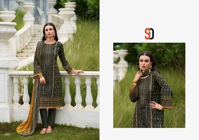 Shraddha Designer Bin Saeed Vol 15 Readymade Cotton Dress Wholesale Rate ( 6 pcs catalog )