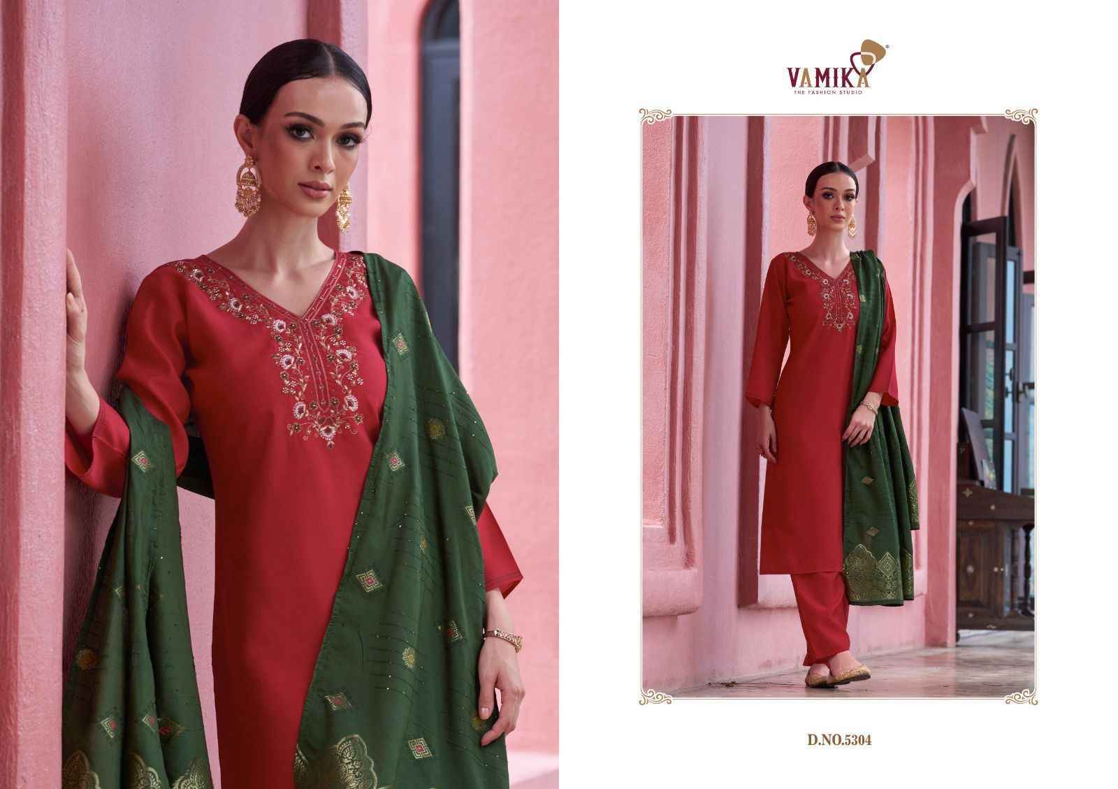 Vamika Liyana Readymade Viscouse Dress Wholesale Rate ( 6 Pcs Catalog )