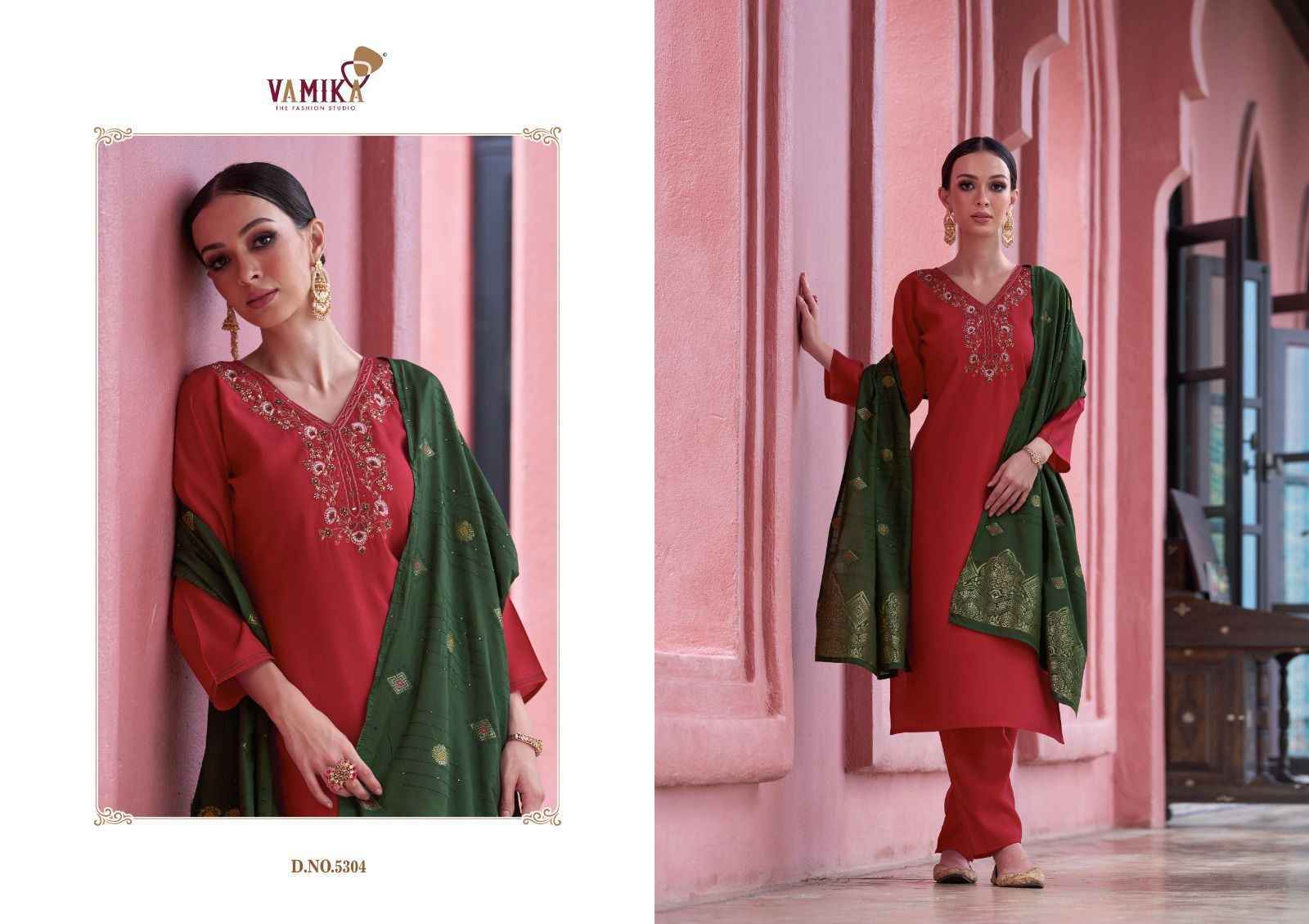 Vamika Liyana Readymade Viscouse Dress Wholesale Rate ( 6 Pcs Catalog )