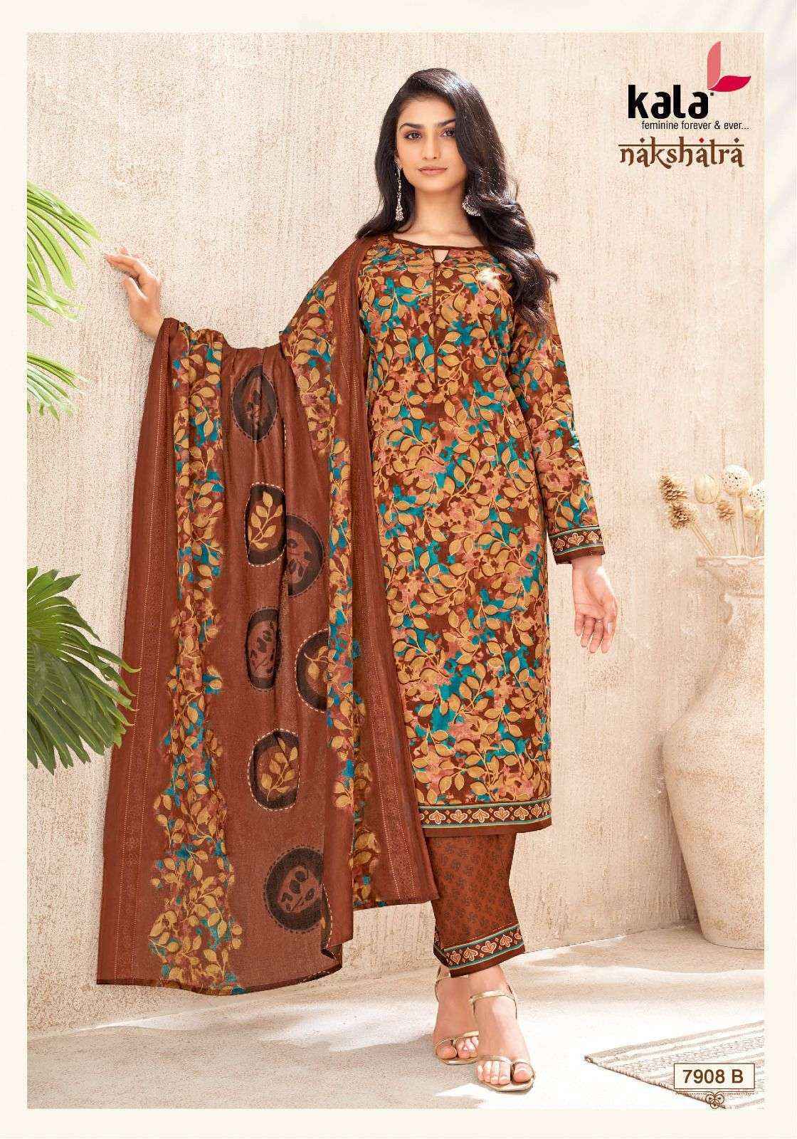 Kala Nakshatra Vol 4 Cotton Salwar Kameez Wholesale Rate ( 12 Pcs Catalog )