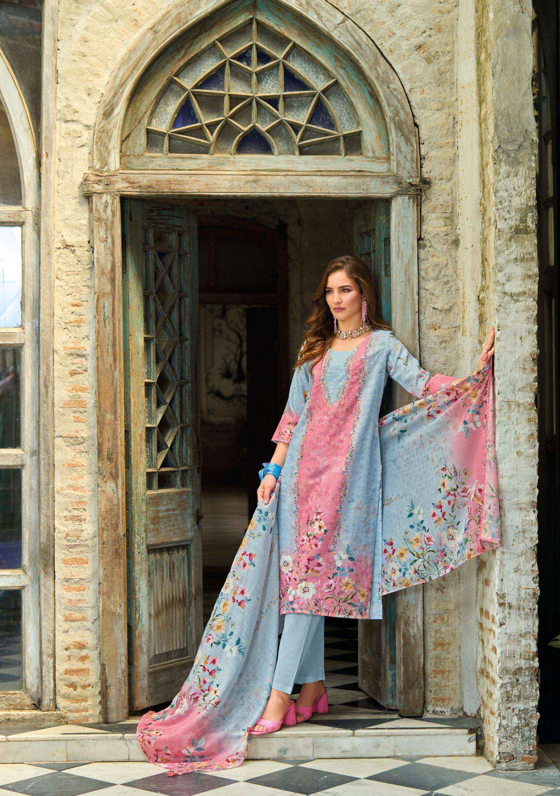 Lady Leela Summer Pastels Vol 2 Exclusive Readymade 3 Piece Suit Wholesale Rate ( 6 Pcs Catalog )