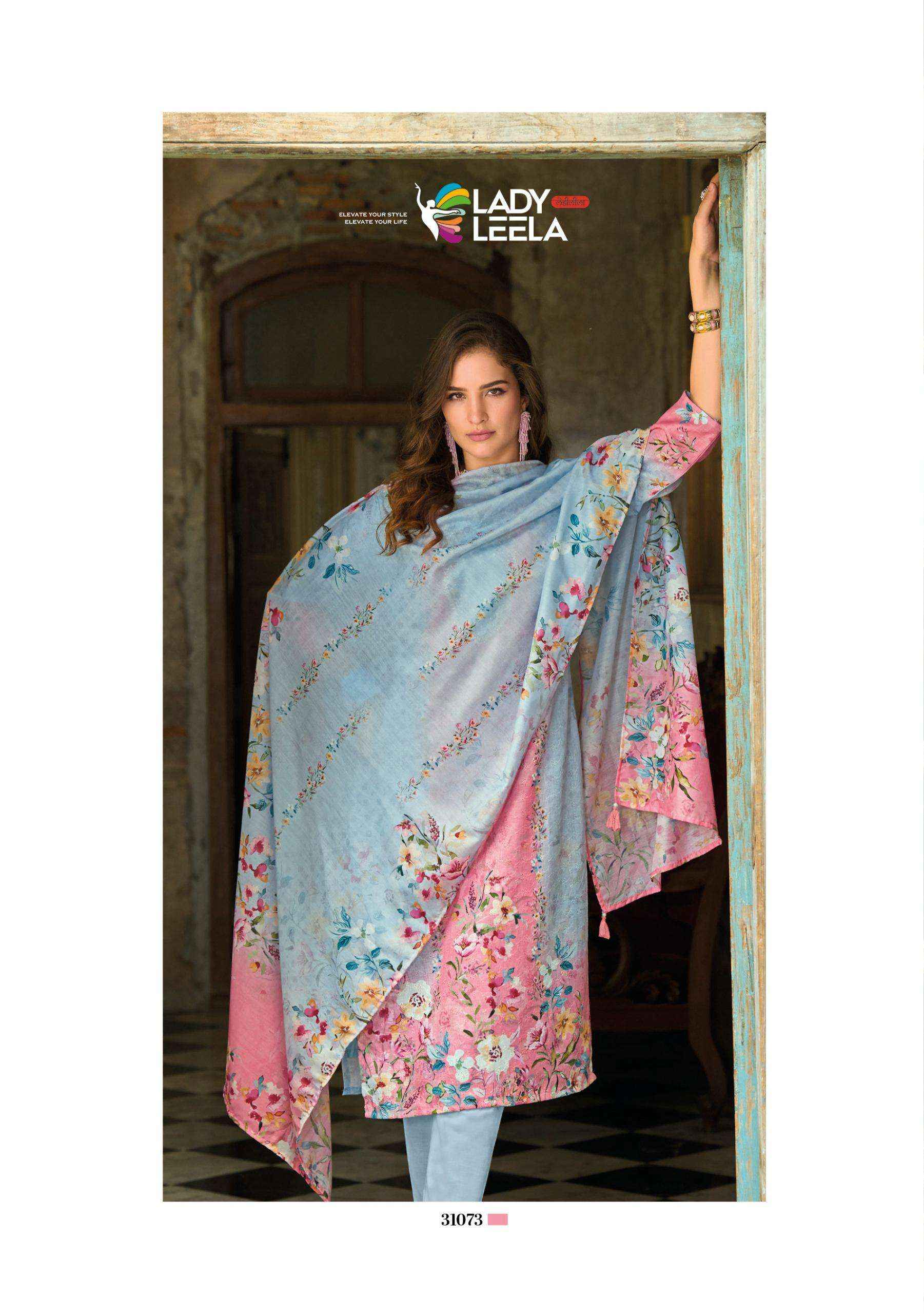 Lady Leela Summer Pastels Vol 2 Exclusive Readymade 3 Piece Suit Wholesale Rate ( 6 Pcs Catalog )