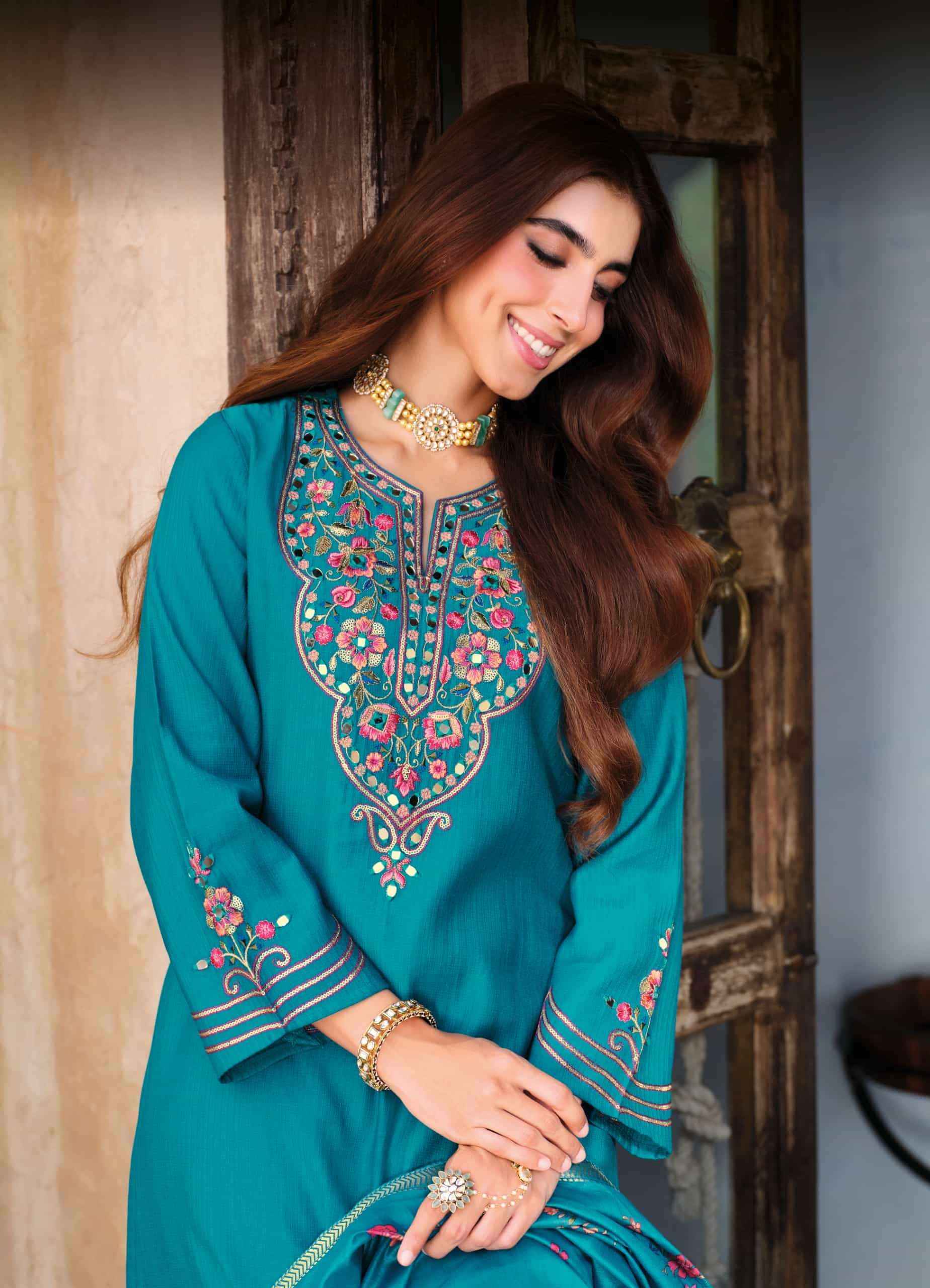 Lily And Lali Berlin Viscose Silk Designer Readymade Suit New Catalogue ( 4 Pcs Catalogue )