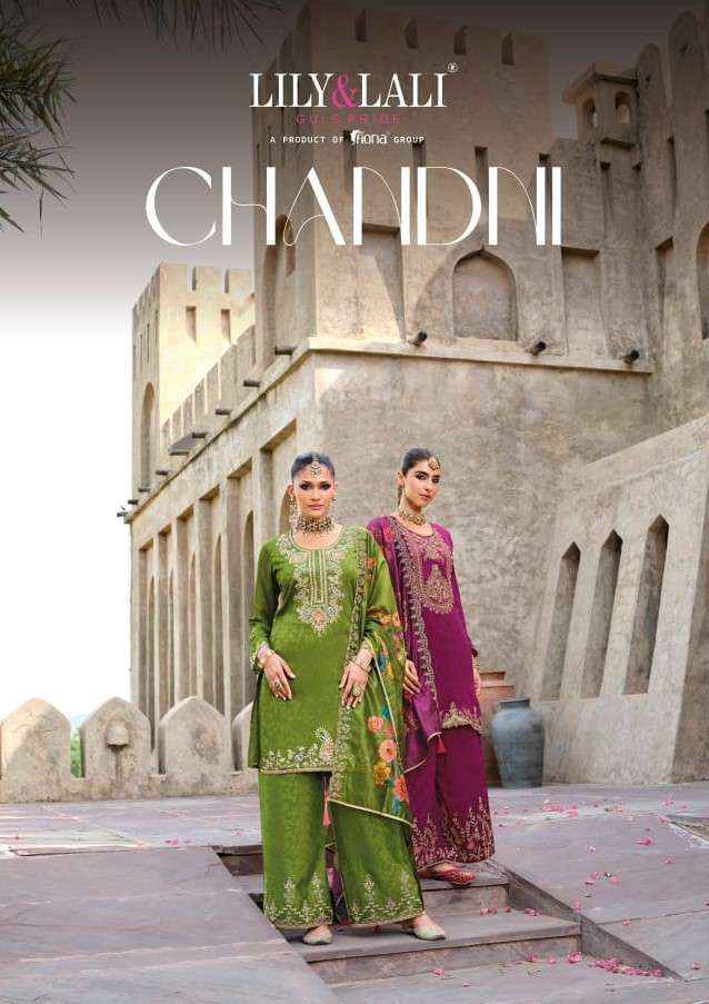 Lily And Lali Chandni Partywear Designer Readymade Suits Wholesale Price ( 4 Pcs Catalogue )