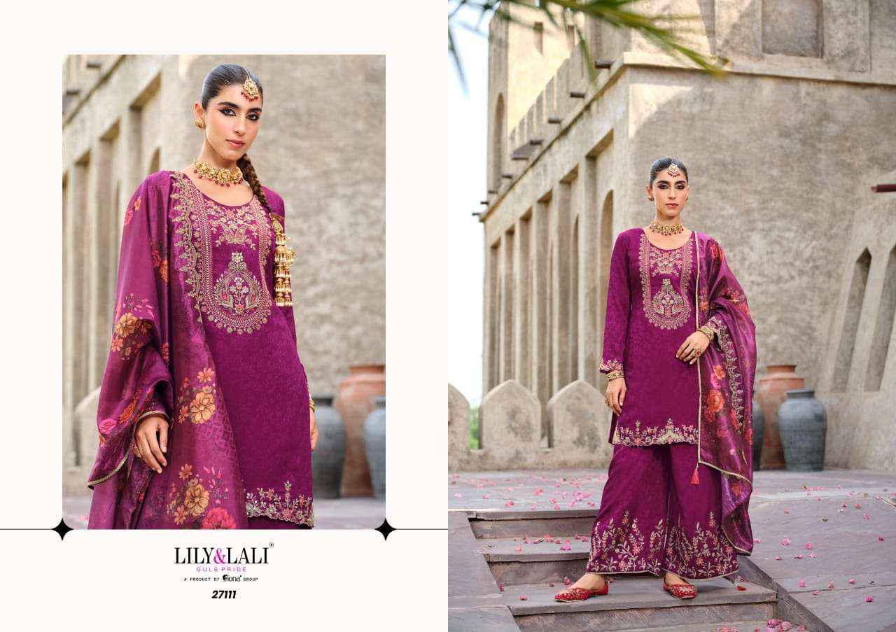 Lily And Lali Chandni Partywear Designer Readymade Suits Wholesale Price ( 4 Pcs Catalogue )