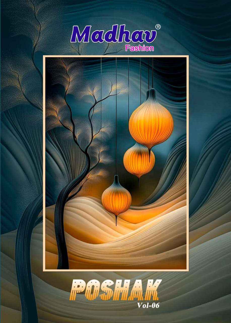 Madhav Poshak Vol 6 Fancy Cotton Salwar Kameez Wholesale Rate ( 10 Pcs Catalog )