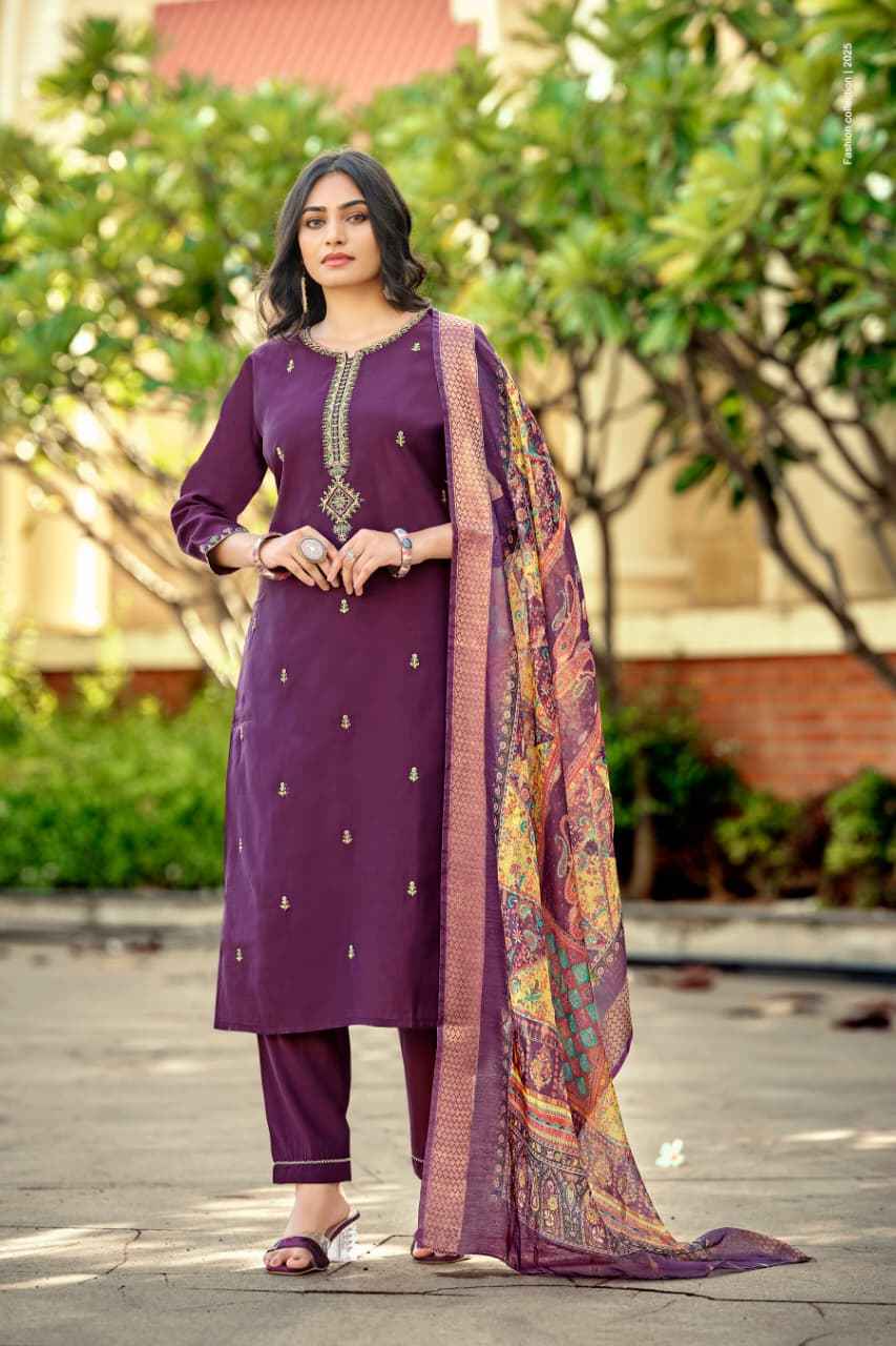 Ossm Mohey 2 Viscos Roman Silk Kurti Combo Wholesale Rate ( 6 Pcs Catalog )