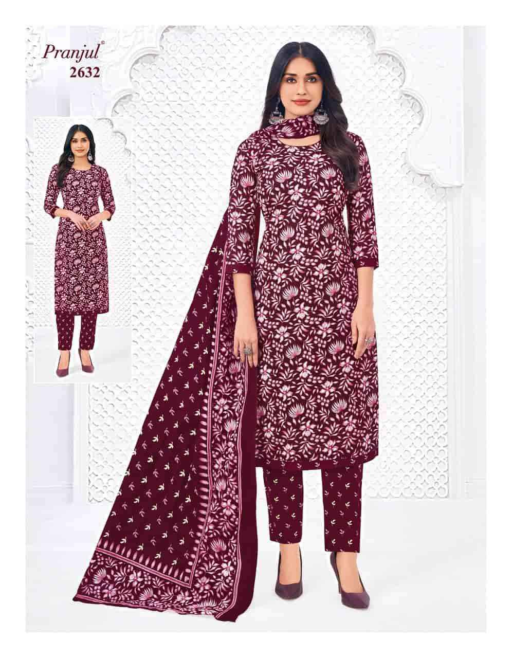 Pranjul Priyanka Vol 26 Pure Cotton Unstitched Dress Material ( 36 Pcs Catalogue )