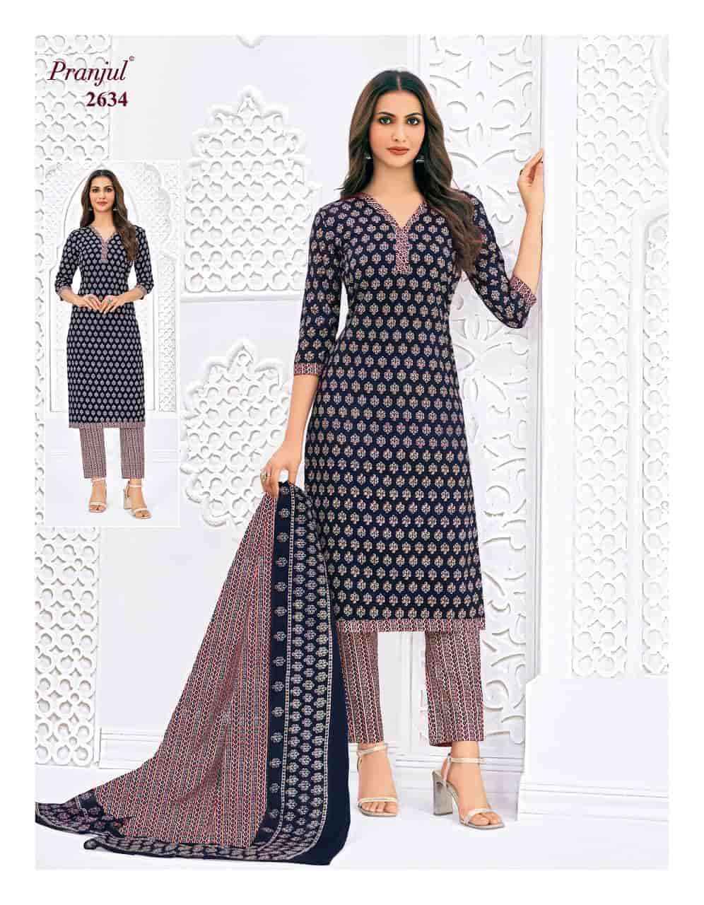 Pranjul Priyanka Vol 26 Pure Cotton Unstitched Dress Material ( 36 Pcs Catalogue )