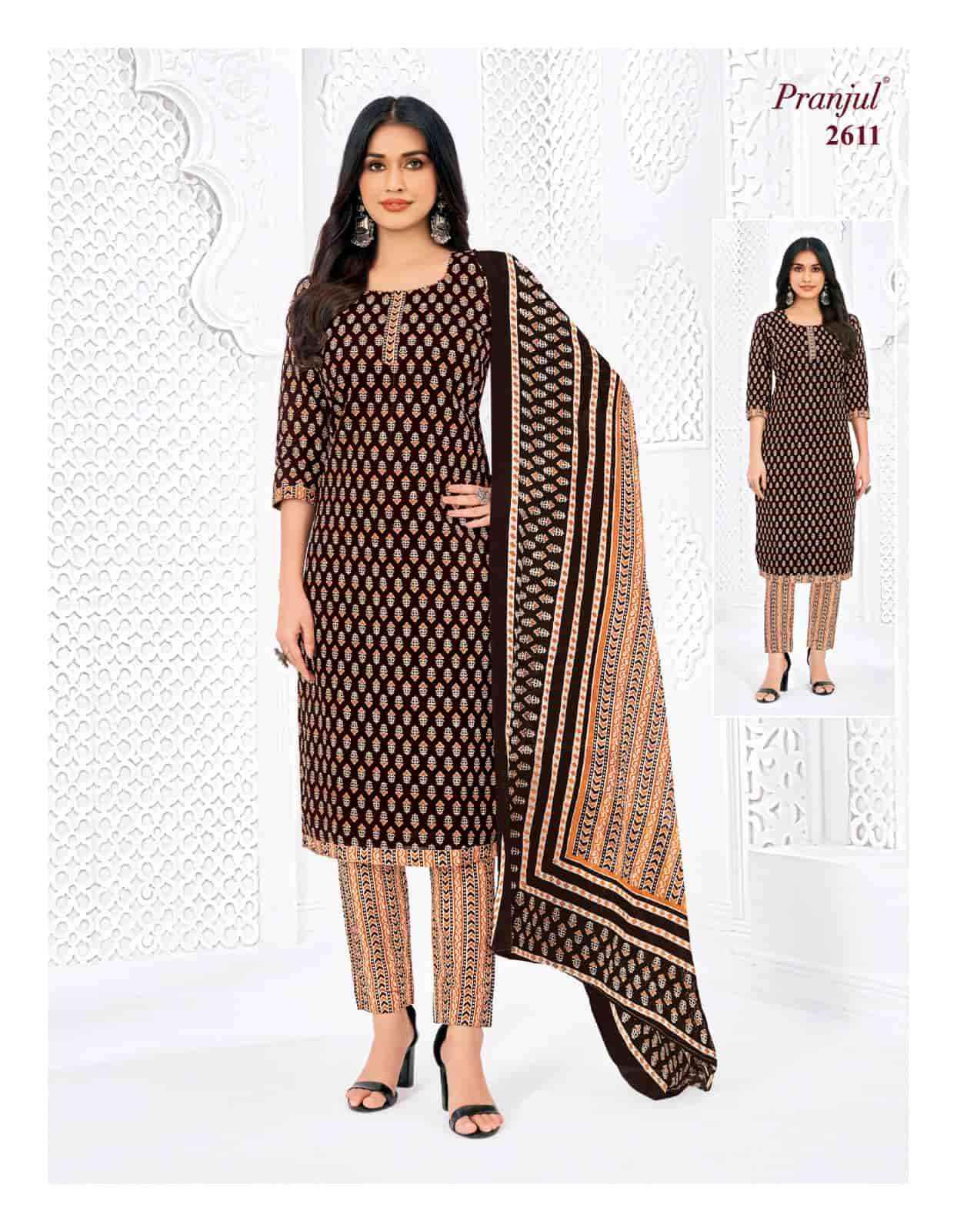 Pranjul Priyanka Vol 26 Pure Cotton Unstitched Dress Material ( 36 Pcs Catalogue )