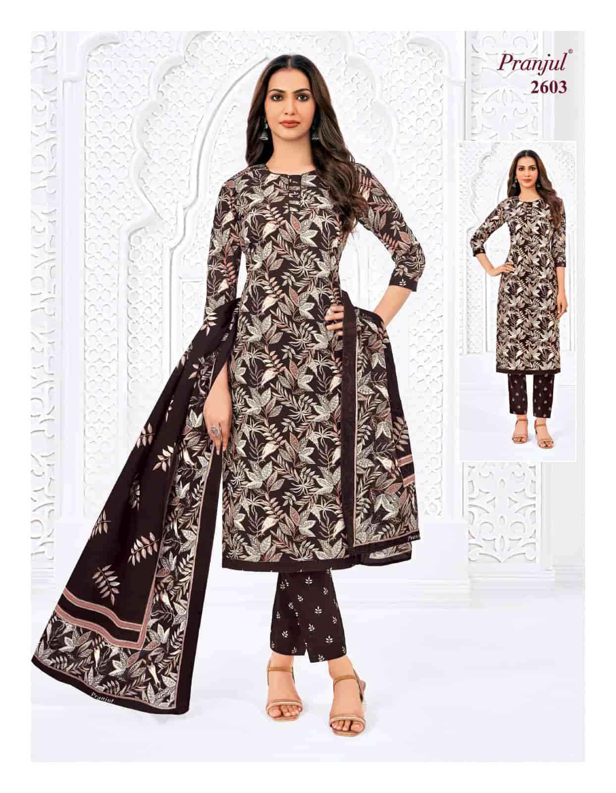 Pranjul Priyanka Vol 26 Pure Cotton Unstitched Dress Material ( 36 Pcs Catalogue )