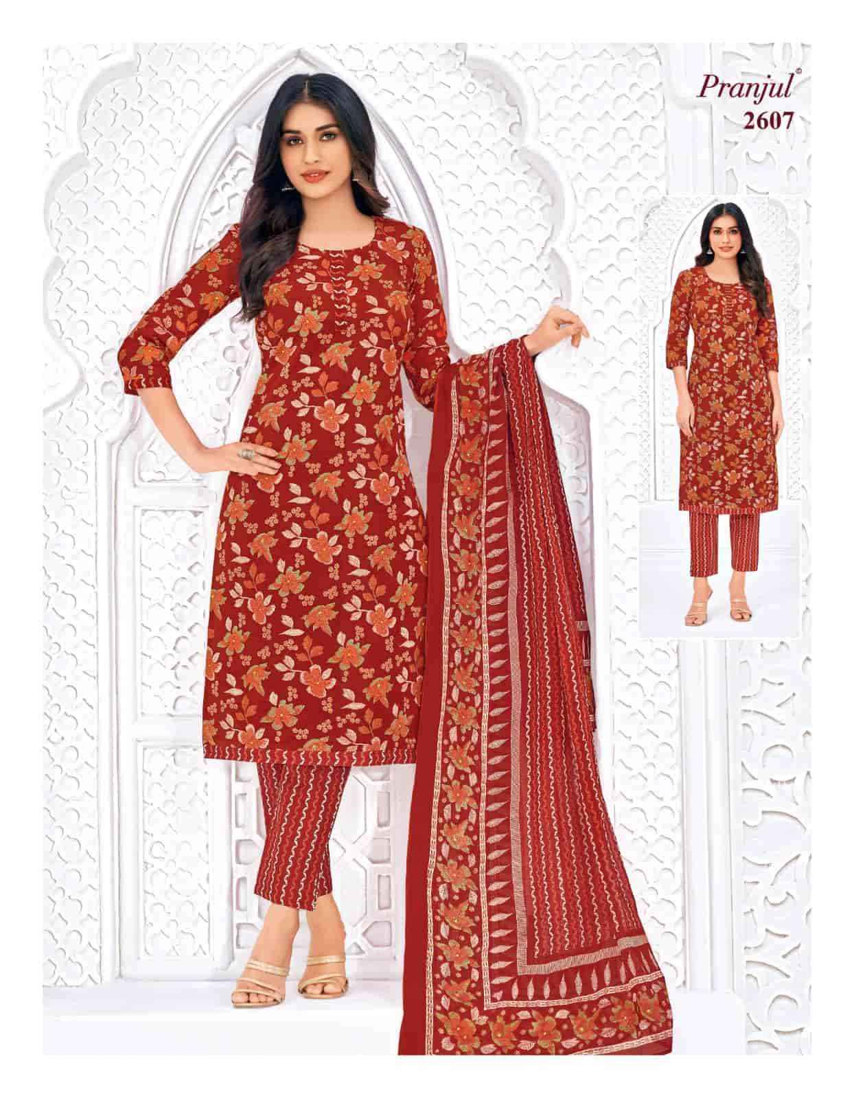 Pranjul Priyanka Vol 26 Pure Cotton Unstitched Dress Material ( 36 Pcs Catalogue )
