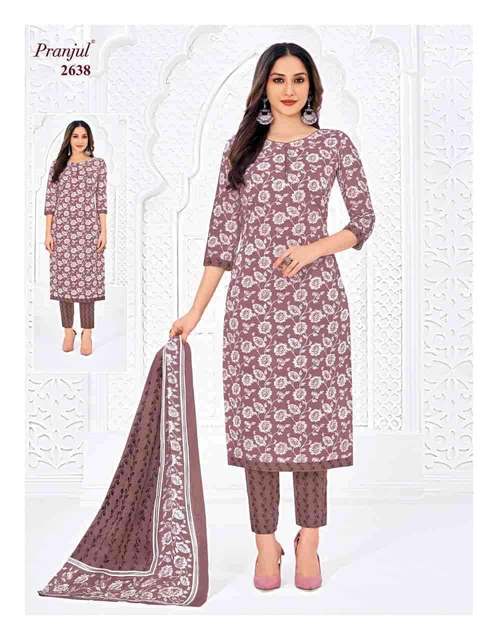 Pranjul Priyanka Vol 26 Pure Cotton Unstitched Dress Material ( 36 Pcs Catalogue )