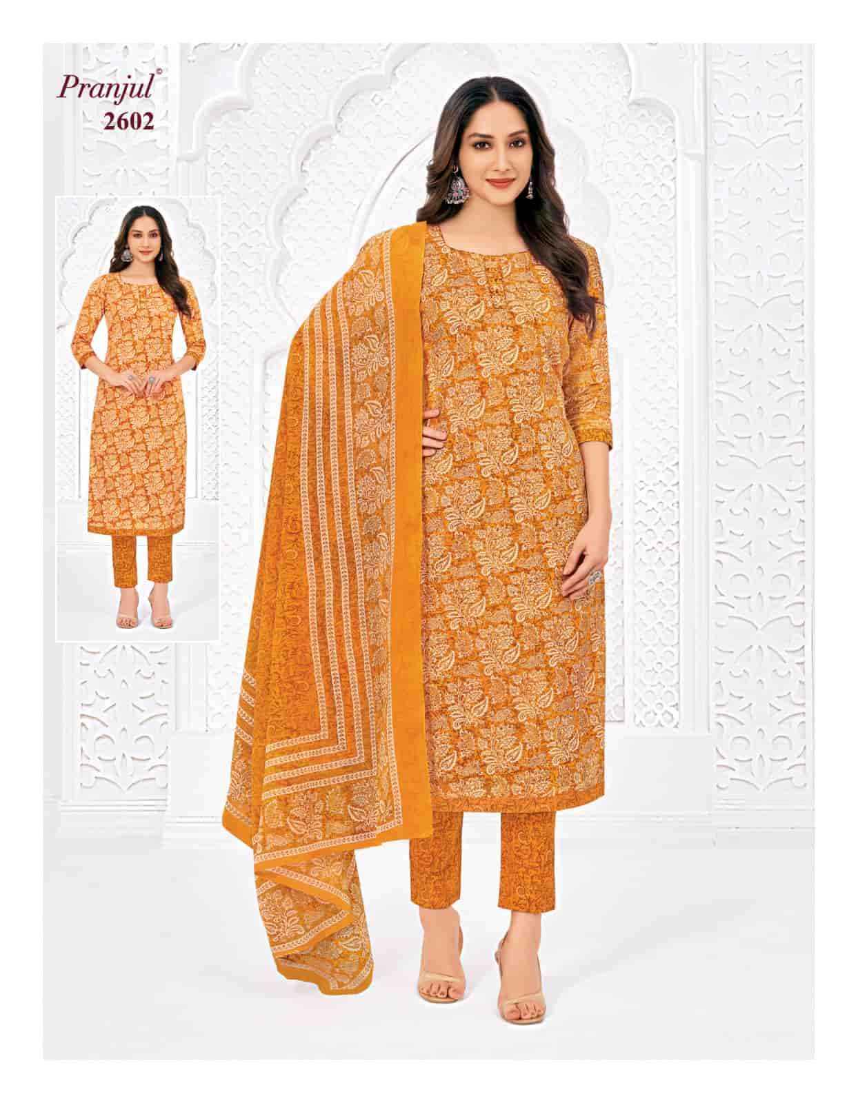 Pranjul Priyanka Vol 26 Pure Cotton Unstitched Dress Material ( 36 Pcs Catalogue )