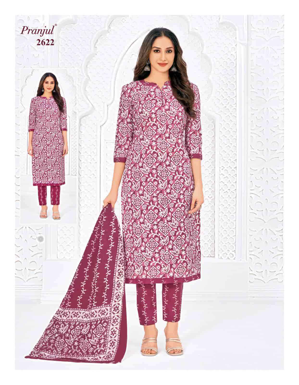 Pranjul Priyanka Vol 26 Pure Cotton Unstitched Dress Material ( 36 Pcs Catalogue )