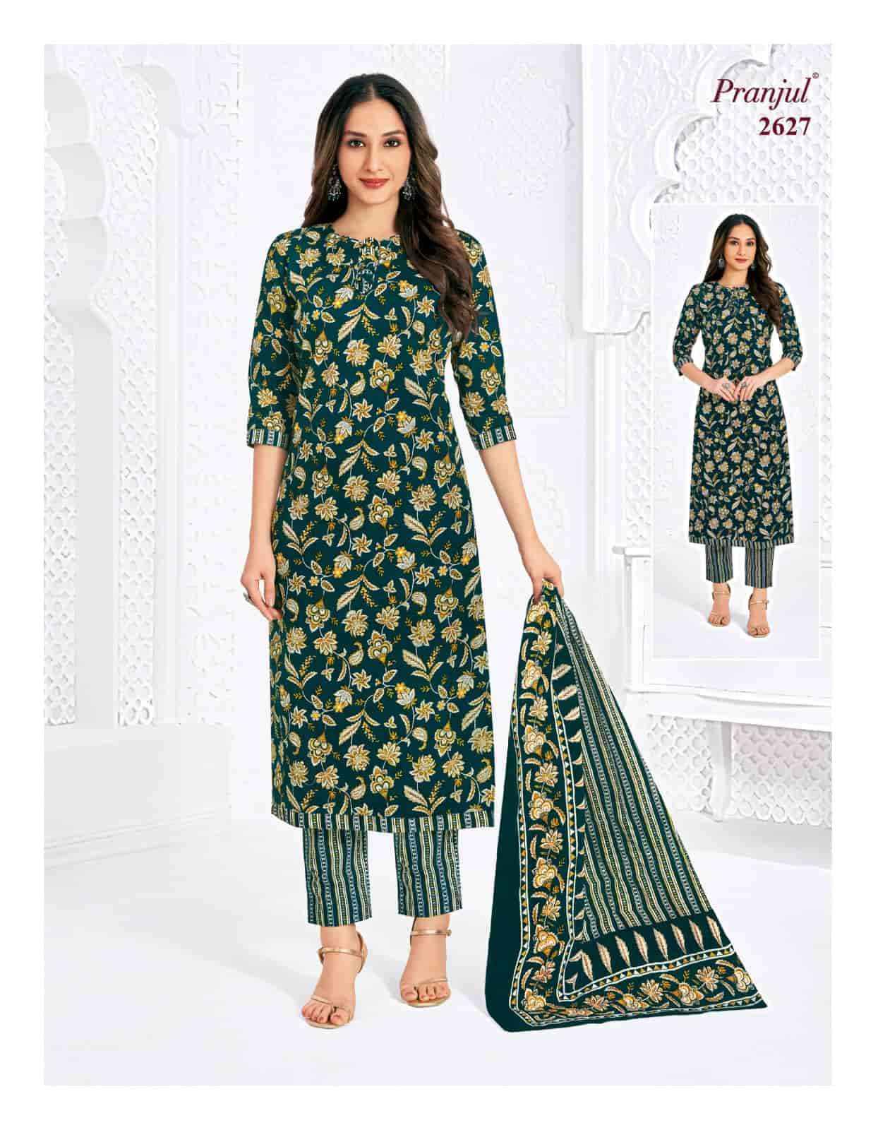 Pranjul Priyanka Vol 26 Pure Cotton Unstitched Dress Material ( 36 Pcs Catalogue )