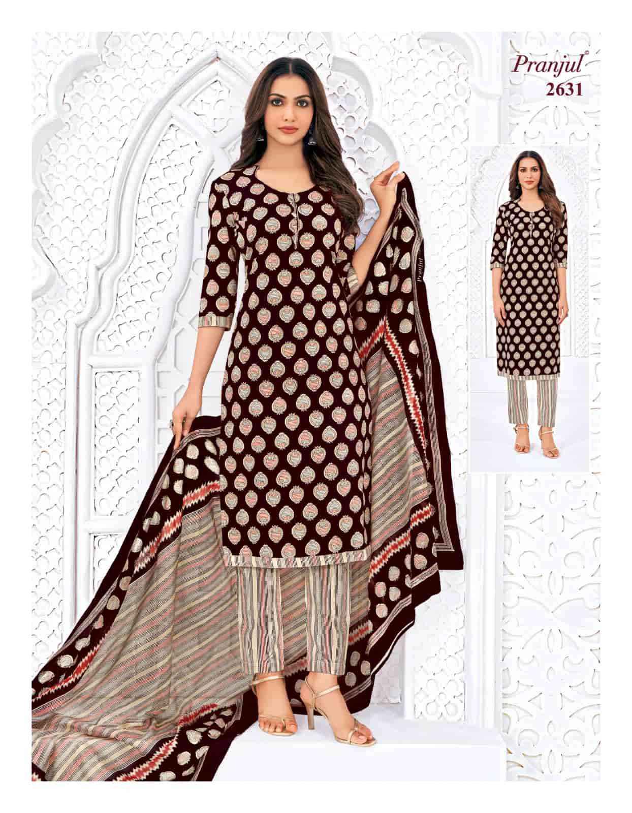 Pranjul Priyanka Vol 26 Pure Cotton Unstitched Dress Material ( 36 Pcs Catalogue )