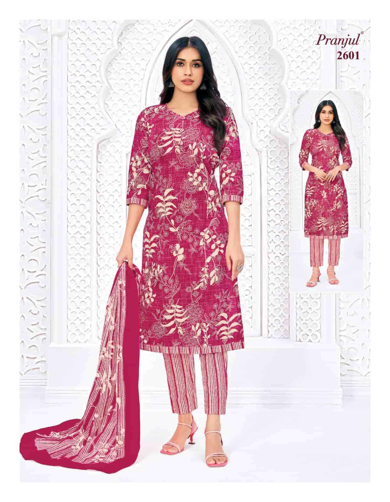 Pranjul Priyanka Vol 26 Pure Cotton Unstitched Dress Material ( 36 Pcs Catalogue )