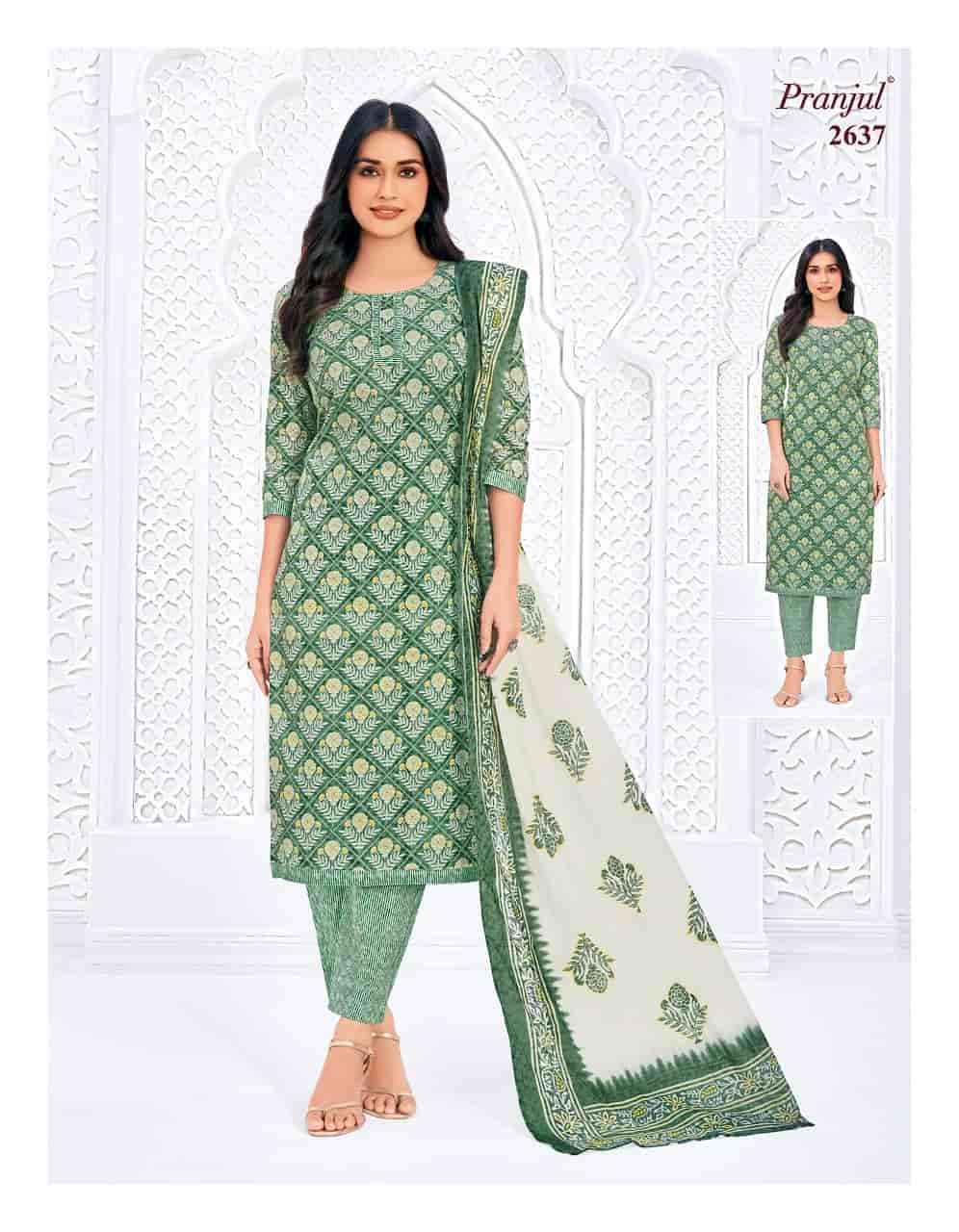 Pranjul Priyanka Vol 26 Pure Cotton Unstitched Dress Material ( 36 Pcs Catalogue )