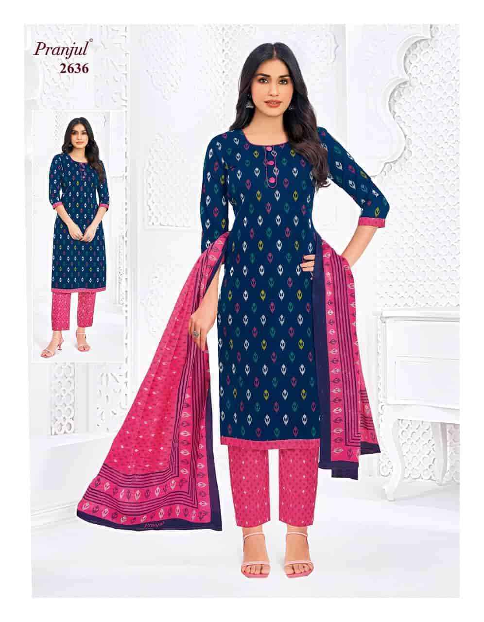 Pranjul Priyanka Vol 26 Pure Cotton Unstitched Dress Material ( 36 Pcs Catalogue )