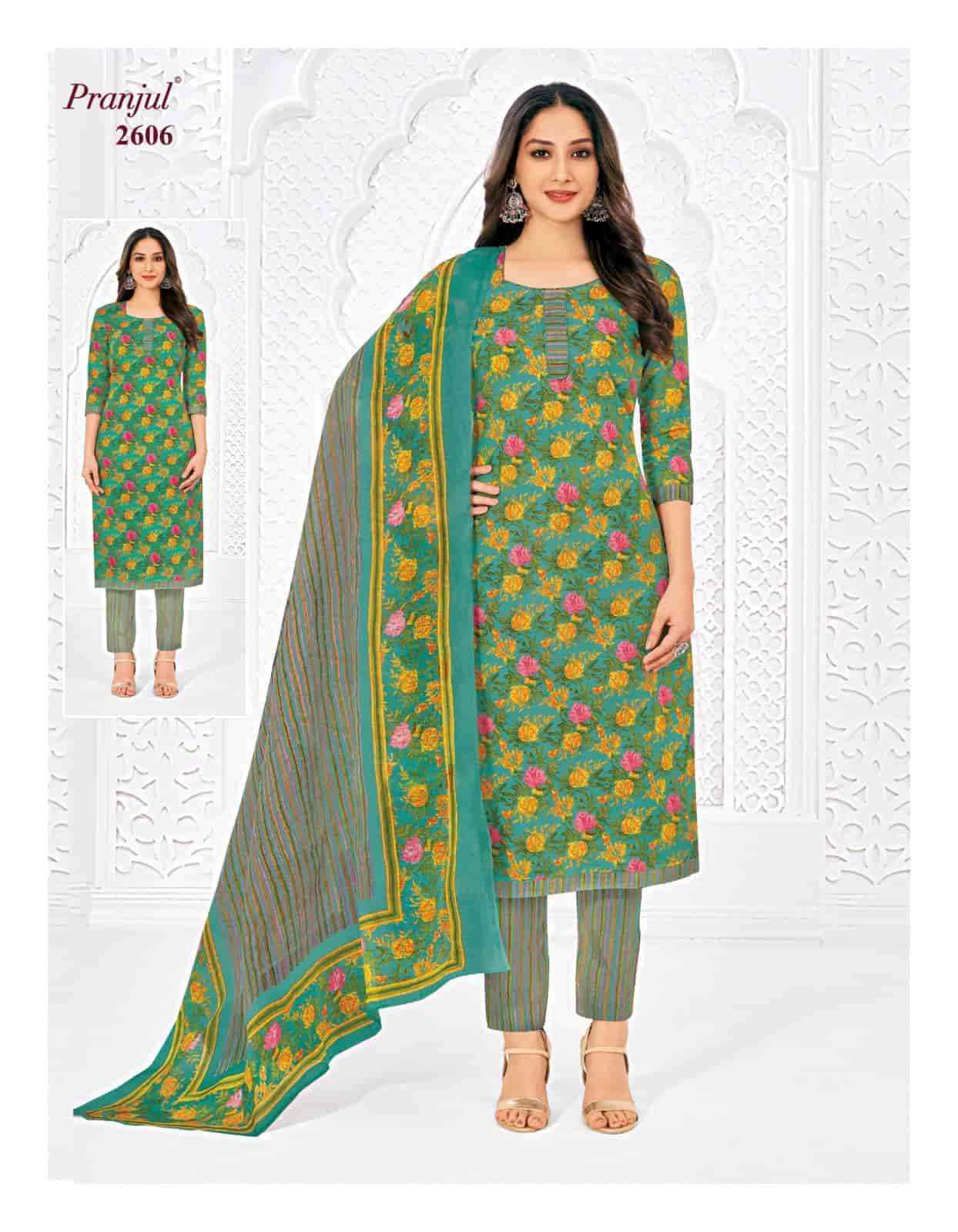 Pranjul Priyanka Vol 26 Pure Cotton Unstitched Dress Material ( 36 Pcs Catalogue )