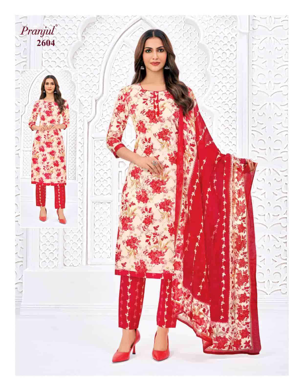 Pranjul Priyanka Vol 26 Pure Cotton Unstitched Dress Material ( 36 Pcs Catalogue )