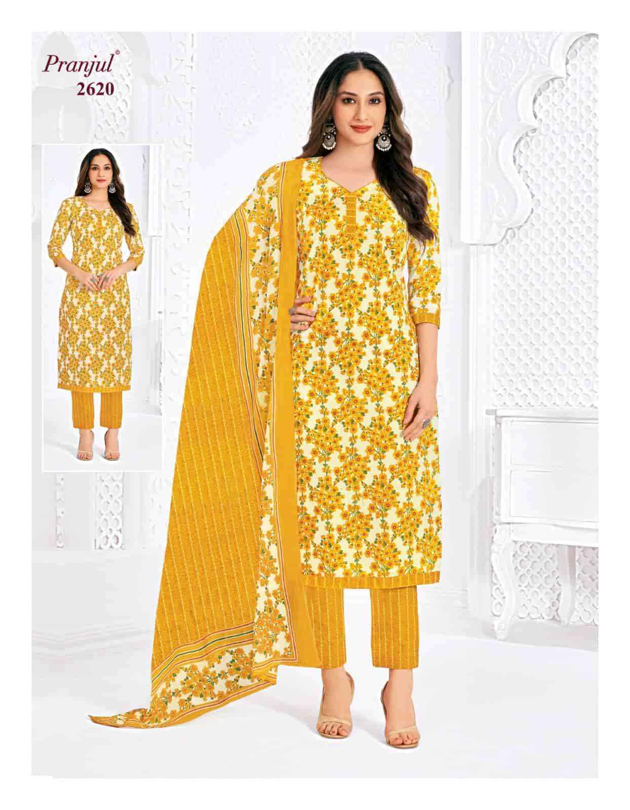Pranjul Priyanka Vol 26 Pure Cotton Unstitched Dress Material ( 36 Pcs Catalogue )